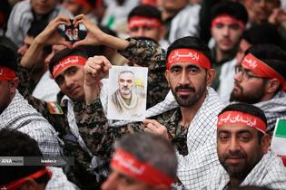 مراسم روز بسیج در حسینیه امام خمینی(ره)