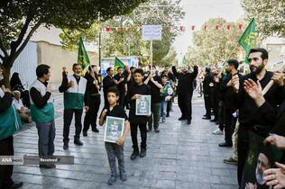 عزاداری خادمیاران منطقه دارالمومنین تهران در روز شهادت مولای کریمان حضرت علی ابن موسی الرضا(ع)