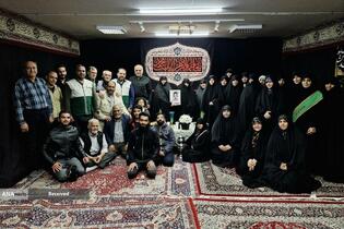 دیدار خادمیاران و یاوران رضوی با خانواده شهید مجید قنبری