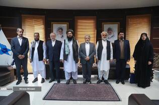 دیدار مولوی فضل محمد حقانی، سفیر افغانستان در ایران با دکتر بیژن رنجبر رئیس دانشگاه آزاد اسلامی