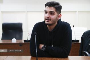 محمد تقی زاده بیرامی معاون علمی بسیج دانشجویی دانشکده فنی دانشگاه تهران در میزگرد روز دانشجو