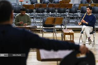 تمرین ارکستر سازهای ایرانی