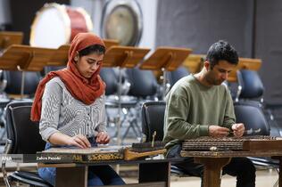 تمرین ارکستر سازهای ایرانی