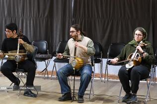 تمرین ارکستر سازهای ایرانی