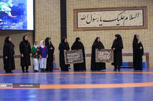 اولین دوره لیگ کشتی آلیش بانوان