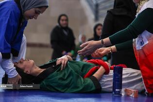 اولین دوره لیگ کشتی آلیش بانوان