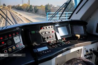 آیین بهره برداری از 2 رام قطار مترو ملی