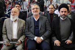 آیین بهره برداری از 2 رام قطار مترو ملی