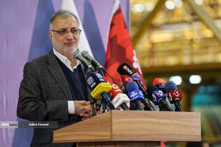 آیین بهره برداری از 2 رام قطار مترو ملی