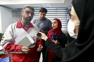 محمدجواد عزتی، رئیس سازمان داوطلبان جمعیت هلال‌احمر