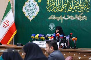 نشست خبری ریحانه سلامی بمناسبت هفته بزرگداشت مقام زن و روز مادر