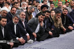 دیدار هزاران نفر از مداحان و ستایشگران اهل بیت(ع) با رهبر معظم انقلاب