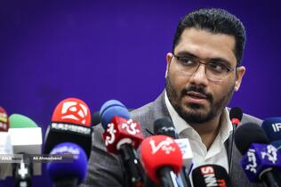 نشست خبری مهدی بختیاری‌زاده مدیرعامل سازمان میادین میوه و تره‌بار