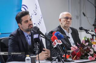 ابوذر شیرودی سرپرست سازمان هواپیمایی کشوری و طاهر عبدالحی مدیرعامل هواپیمایی جمهوری اسلامی ایران