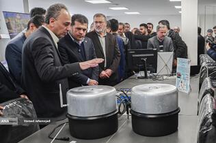 مراسم افتتاح برج فناوری و نوآوری ایثار و شاهد با حضور حسین افشین معاون علمی، فناوری و اقتصاد دانش&zwnj;بنیان رئیس جمهور و سعید اوحدی رئیس بنیاد شهید و امور ایثارگران