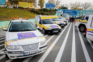 رزمایش طرح ترافیکی زمستان 1404