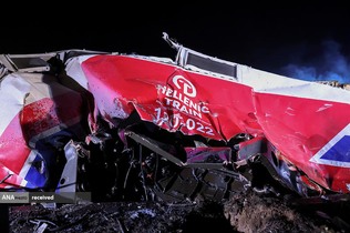 برخورد مرگبار دو قطار در یونان