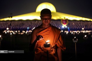 مراسم نیایش در بانکوک، تایلند