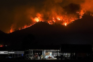 آتش سوزی در پارک ملی خائو لائم، تایلند