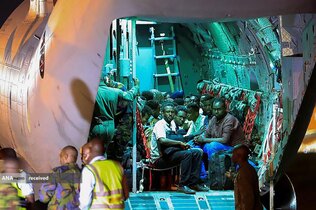 تخلیه&zwnj; جنگ&zwnj;زده&zwnj;گان سودانی از فرودگاه خارطوم