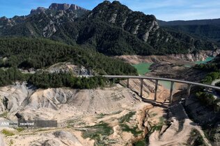 خشکسالی شدید و کمبود ذخیره آب در پشت سد، اسپانیا