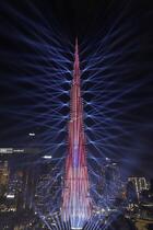 جشن&zwnj; سال نو میلادی 2024 در دبی - امارات متحد عربی