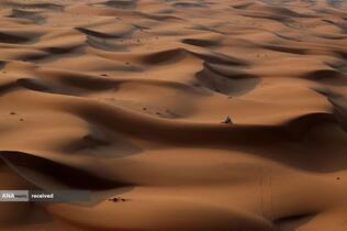 مرحله دوم رالی داکار در بیابان&zwnj;های عربستان سعودی