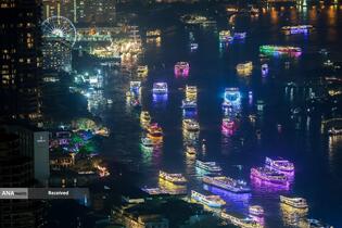 آغاز سال نو میلادی 2025 در بانکوک، تایلند