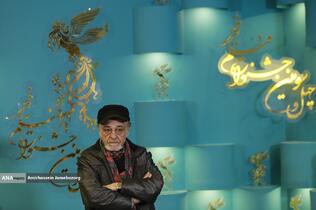 رضا بابک بازیگر در فوتوکال فیلم سینمایی ترک عمیق