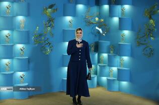 الناز ملک در فتوکال فیلم‌ سینمایی «پیشمرگ»