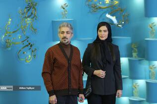 ساناز سعیدی در فتوکال فیلم‌ سینمایی «پیشمرگ»