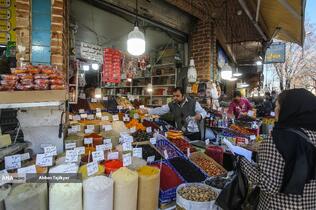 بازار خرید عید نوروز در تهران - آجیل