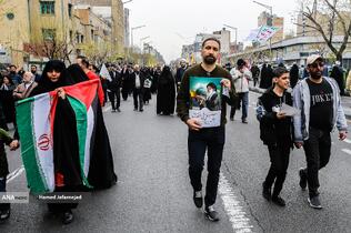 راهپیمایی روز جهانی قدس در تهران 