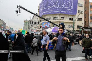 راهپیمایی روز جهانی قدس در تهران 