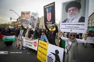 راهپیمایی روز جهانی قدس در تهران 