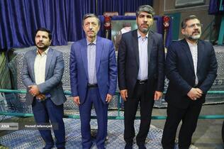 مراسم تجدید عهد با خادم حرم ایران 