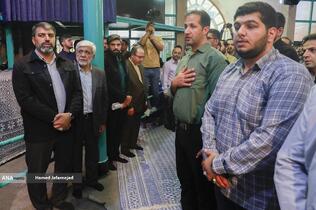 مراسم تجدید عهد با خادم حرم ایران 