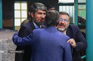 مراسم تجدید عهد با خادم حرم ایران 