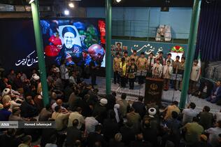 مراسم تجدید عهد با خادم حرم ایران 