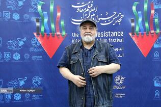 محمدرضا شریفی نیا بازیگر سینما در فتوکال جشنواره فیلم مقاومت
