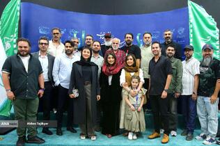 فتوکال عوامل فیلم احمد در جشنواره فیلم مقاومت