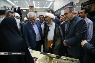 محمدمهدی طهرانچی رییس دانشگاه آزاد اسلامی در حاشیه مراسم اولین همایش بین المللی الگوی حکمرانی شهید رئیسی 