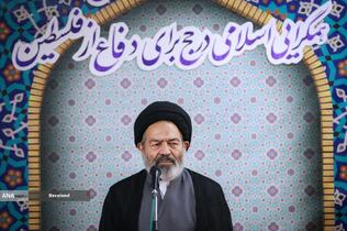 سخنرانی حجت الاسلام والمسلمین سید عبدالفتاح نواب سرپرست حجاج ایرانی در همایش سراسری زائران اهل سنت با عنوان همگرایی اسلامی در حج برای دفاع از فلسطین