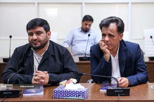 محمدمهدی خیرجو مدیرعامل خبرگزاری آنا در آیین رونمایی از کتاب «سقوط دمشق» 