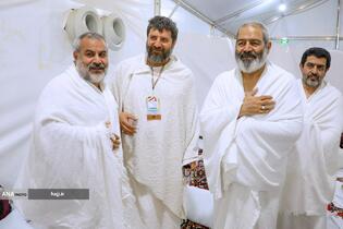 بازدید از بیمارستان صحرایی و کاروان جانبازان