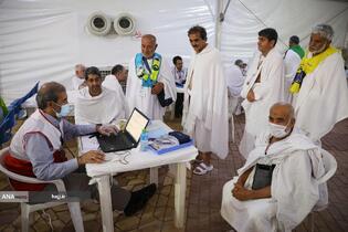 بازدید از بیمارستان صحرایی و کاروان جانبازان