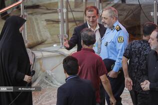 امیر سرتیپ خلبان عزیز نصیرزاده وزیر دفاع و پشتیبانی نیرو&zwnj;های مسلح جمهوری اسلامی ایران در مراسم  سی و ششمین سالگرد ارتحال امام خمینی (ره) 