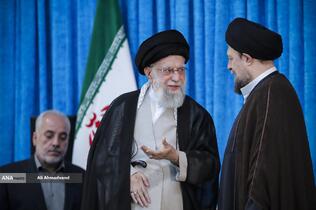  رهبر معظم انقلاب در مراسم سی و ششمین سالگرد ارتحال امام خمینی (ره) 