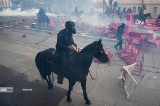 آتش اعتراضات در لس آنجلس