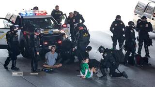 آتش اعتراضات در لس آنجلس